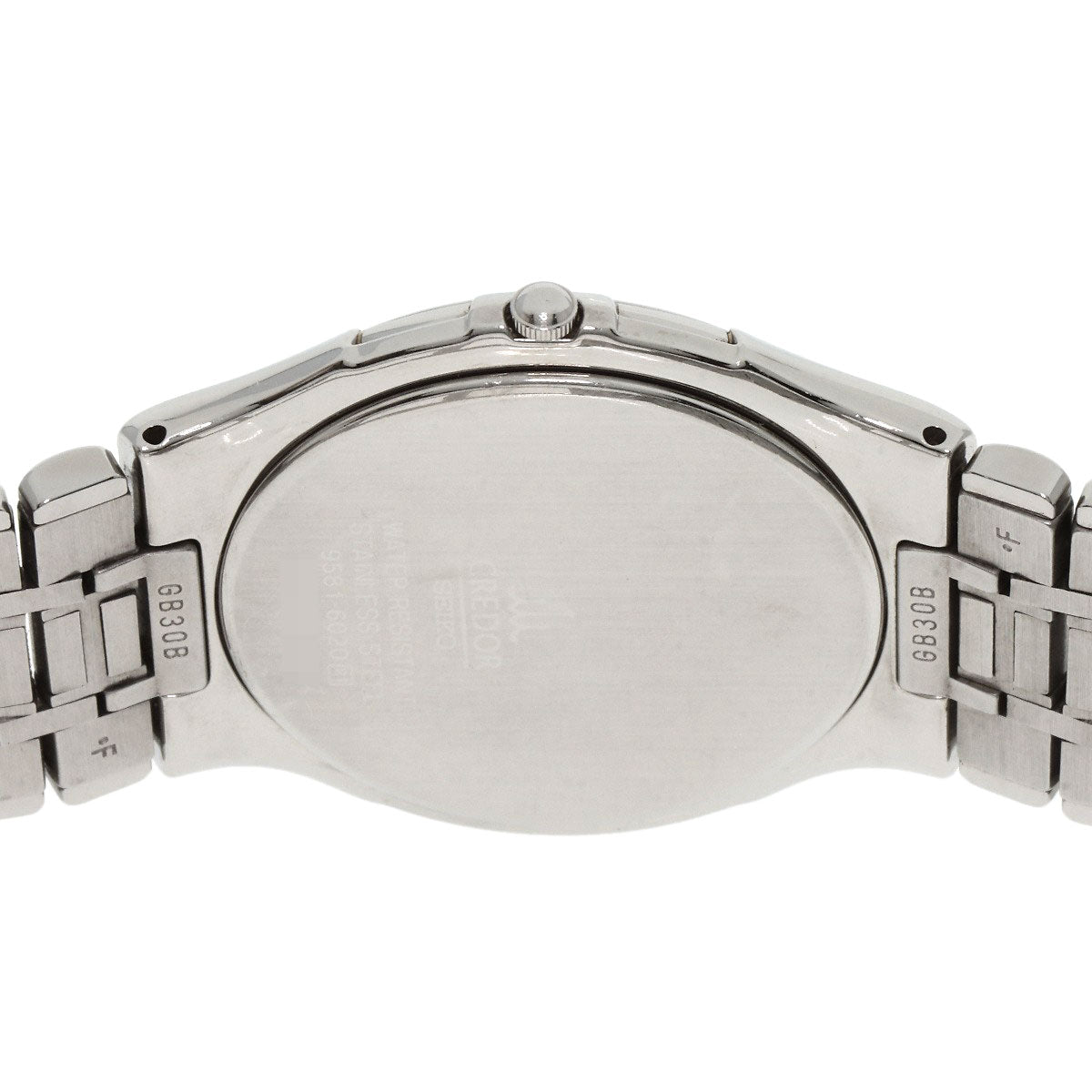 Seiko Watches Quartz Gclc009 9581-6020 Stainless Steel , Stainless Steel Silver Credor Silver Dial