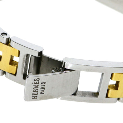 Hermes Watches Quartz Ra1.240 Stainless Steel , Ssxgp Gold Rally White Dial Women