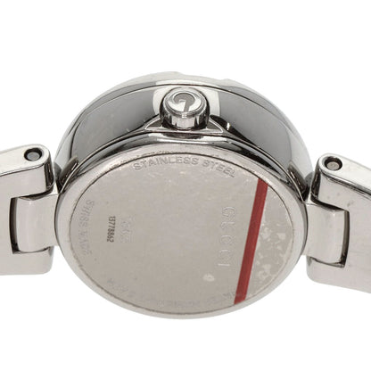 Gucci Watches Quartz 134.5 Stainless Steel , Stainless Steel Silver G Balloon Black Dial Women