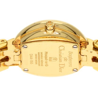 Christian Dior Watches Quartz D44-155 Gold Plated Gold Bakira Gold Dial