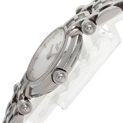 Fendi Watches Quartz 750L Stainless Steel , Stainless Steel Silver Zucca Pattern Round Face White