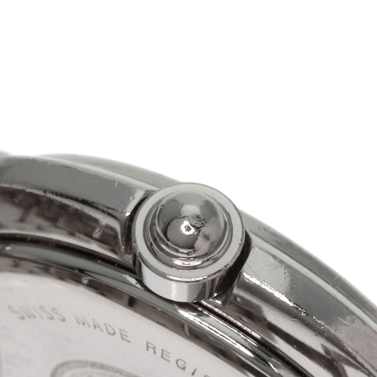 Fendi Watches Quartz 750L Stainless Steel , Stainless Steel Silver Zucca Pattern Round Face White