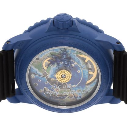 Blancpain Watches Mechanical Automatic So34A100 Ceramic, Rubber Blue Swatch Collaboration Fifty