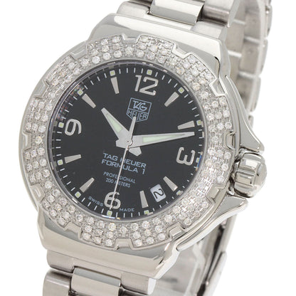 Tag Heuer Watches Quartz Wac1214 Stainless Steel, Stainless Steel, Diamond Silver Formula 1 Glamour