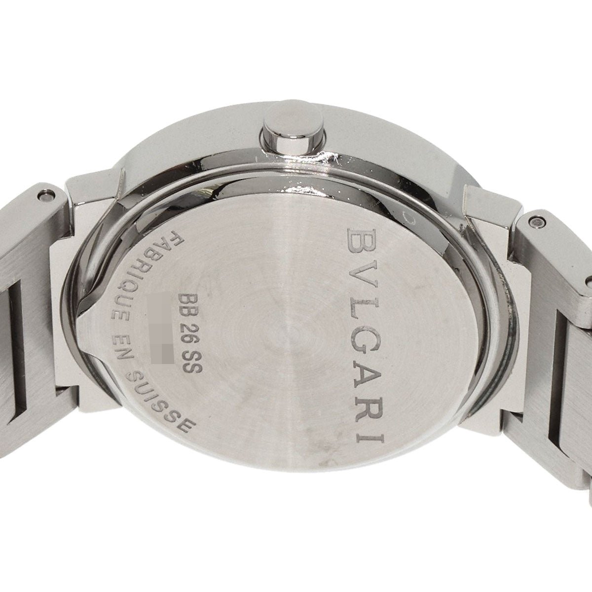 Bvlgari Watches Quartz Bb26Bss/12 Stainless Steel , Stainless Steel Silver Bvlgari Bvlgari 12P