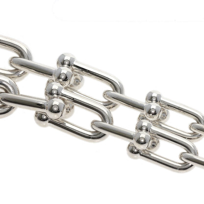 Tiffany&Co. Necklace Sv Silver Hardware Graduated Link