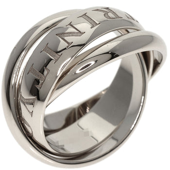 Cartier Ring K18Wg Silver Trinity 1998 Christmas Limited #52