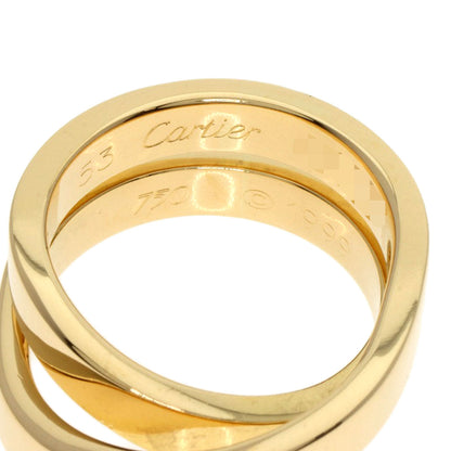 Cartier Ring 18K Yellow Gold Gold Paris Ring # 53