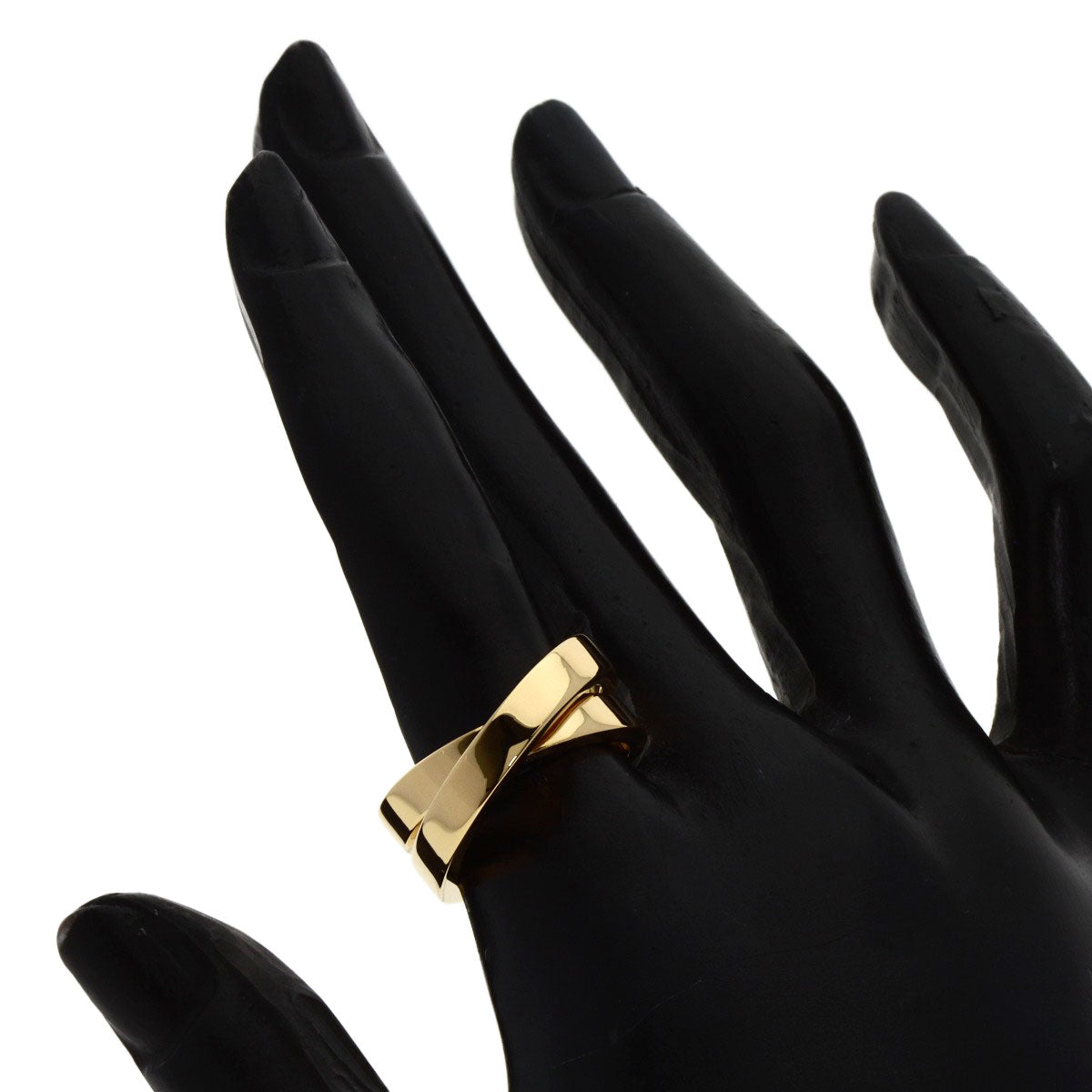 Cartier Ring 18K Yellow Gold Gold Paris Ring # 53