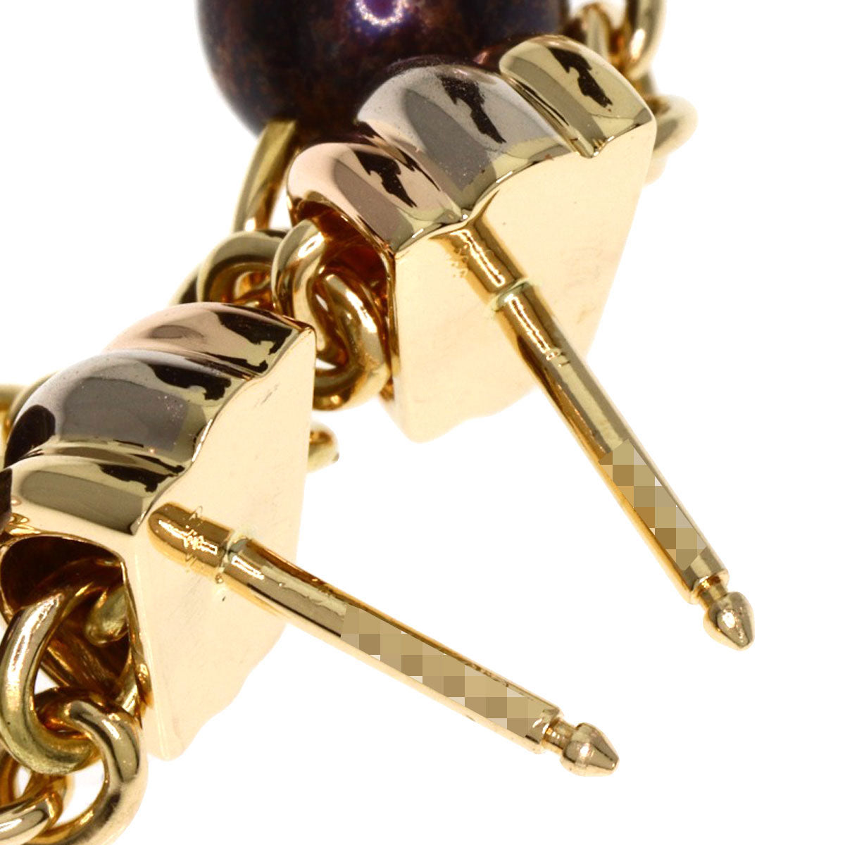 Cartier Pierce K18Yg , K18Wg , K18Pg Gold Trinity Pearl Women
