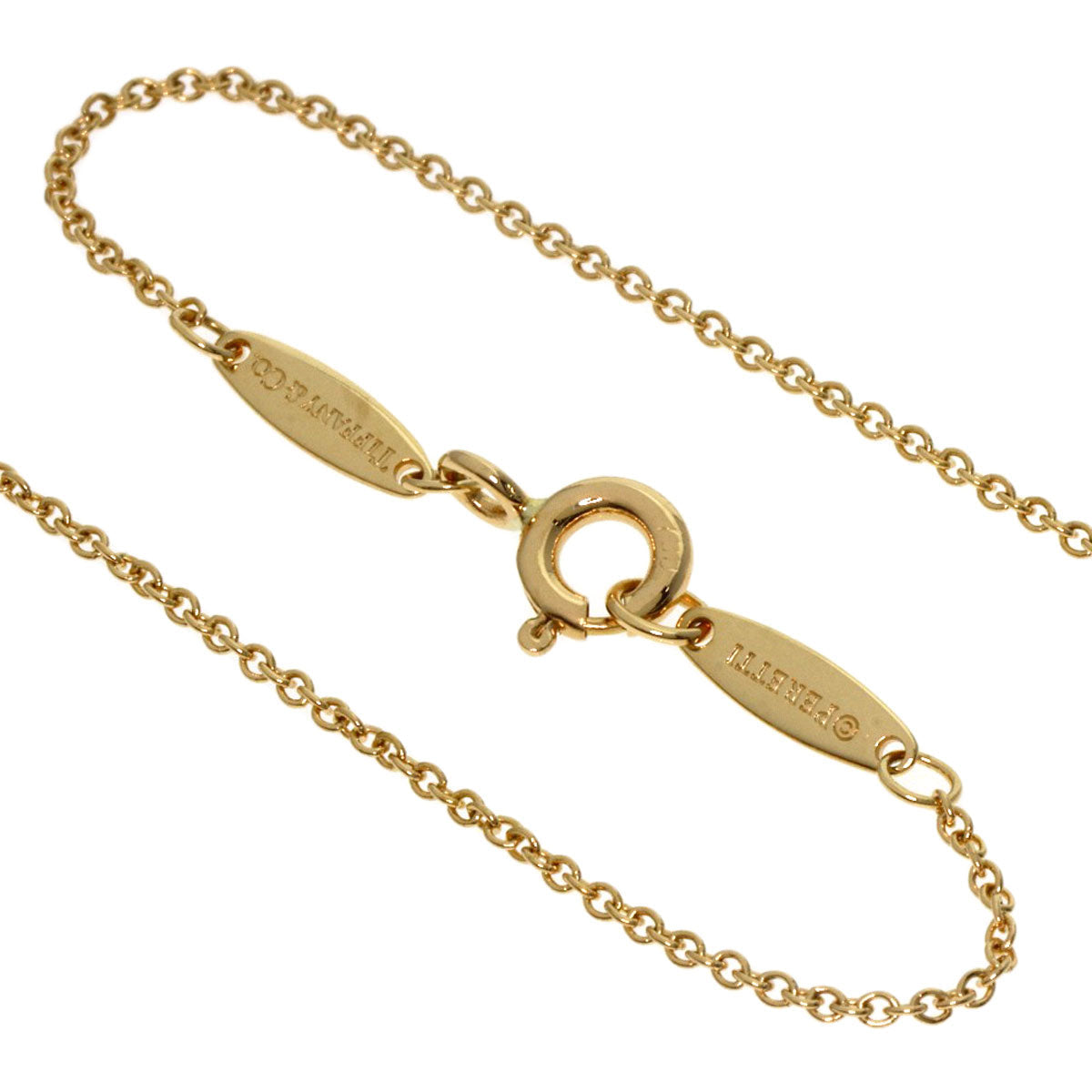 Tiffany&Co. Necklace 18K Yellow Gold Gold By The Yard Diamond