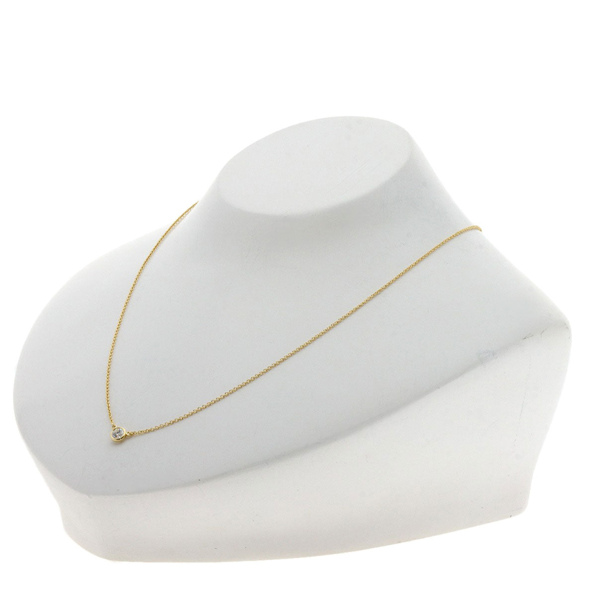 Tiffany&Co. Necklace 18K Yellow Gold Gold By The Yard Diamond