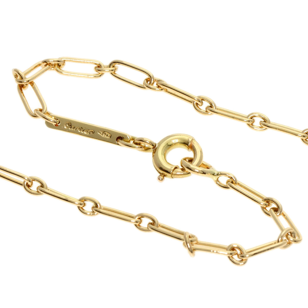 Cartier Necklace 18K Yellow Gold Gold Heart Pave Diamond