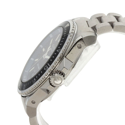 Gucci Watches Quartz Ya136.2 Stainless Steel Silver Dive Dive Black Dial