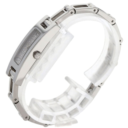 Gucci Watches Quartz 3900L Stainless Steel Silver Square Face Dial Diamond Diamond Dial