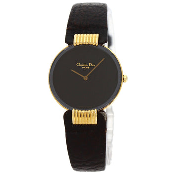 Christian Dior Watches Quartz 46.153 Gold Plated Gold Bakira Black Dial