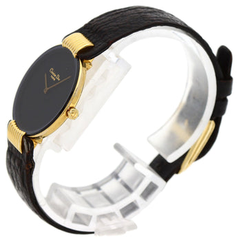 Christian Dior Watches Quartz 46.153 Gold Plated Gold Bakira Black Dial