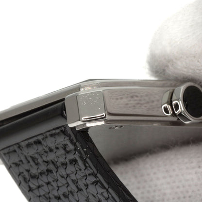 Chanel Watches Quartz H5317 Stainless Steel Silver Boyfriend Small Model Tweed Black Dial