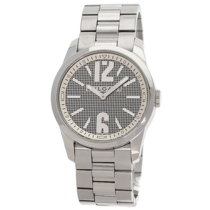 Bvlgari Watches Quartz St37S Stainless Steel Silver Solo Tempo Silver Dial