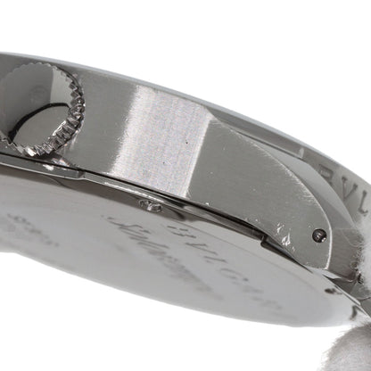 Bvlgari Watches Quartz St37S Stainless Steel Silver Solo Tempo Silver Dial