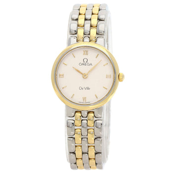 Omega Watches Quartz Stainless Steel Gold De