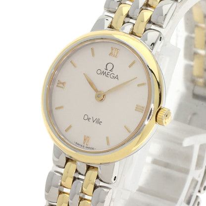 Omega Watches Quartz Stainless Steel Gold De