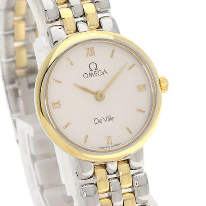 Omega Watches Quartz Stainless Steel Gold De
