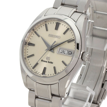 Seiko Watches Quartz Sbgt035 9F83-0Ah0 Stainless Steel Silver Grand Seiko Round Face Silver Dial