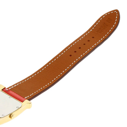 Hermes Watches Quartz H1.501 Gold Plated Gold H