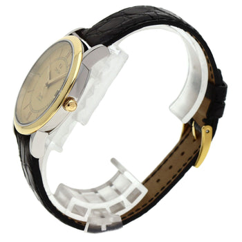 Omega Watches Mechanical Automatic Gold Plated Gold De Ville Prestige Champagne Gold Dial