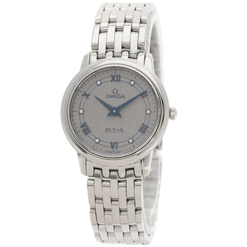 Omega Watches Quartz 424.10.27.60.56.002 Stainless Steel Silver De Ville Prestige 1.1