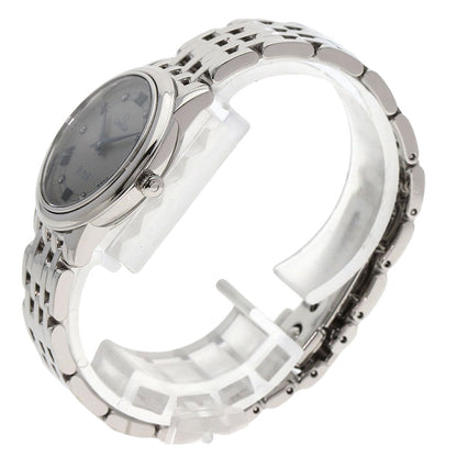 Omega Watches Quartz 424.10.27.60.56.002 Stainless Steel Silver De Ville Prestige 1.1" Silver Dial
