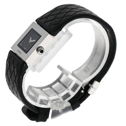 Chanel Watches Quartz H0116 Stainless Steel Silver Matrasse Black Dial