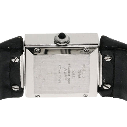 Chanel Watches Quartz H0116 Stainless Steel Silver Matrasse Black Dial