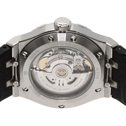 Maurice Lacroix Watches Mechanical Automatic Ai6007 Stainless Steel Silver Icon 1.5" Black Dial
