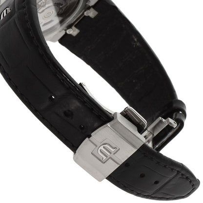 Maurice Lacroix Watches Mechanical Automatic Ai6007 Stainless Steel Silver Icon 1.5" Black Dial