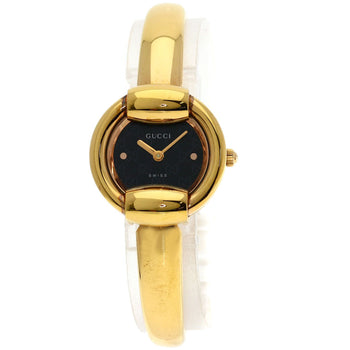 Gucci Watches Quartz 1400L Gold Plated Gold Round