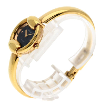 Gucci Watches Quartz 1400L Gold Plated Gold Round
