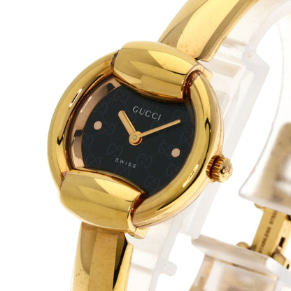 Gucci Watches Quartz 1400L Gold Plated Gold Round