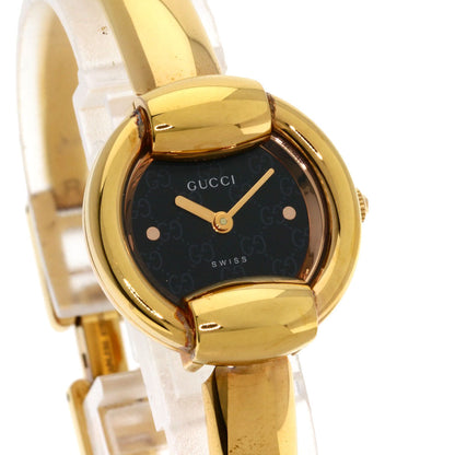 Gucci Watches Quartz 1400L Gold Plated Gold Round