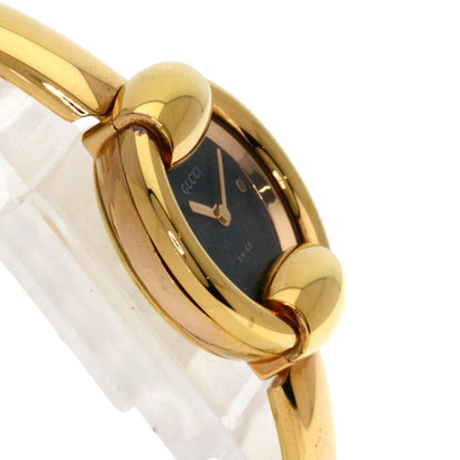 Gucci Watches Quartz 1400L Gold Plated Gold Round