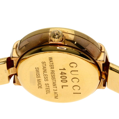 Gucci Watches Quartz 1400L Gold Plated Gold Round