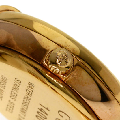 Gucci Watches Quartz 1400L Gold Plated Gold Round