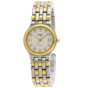 Longines Watches Quartz Stainless Steel Gold Flagship Ivory Dial