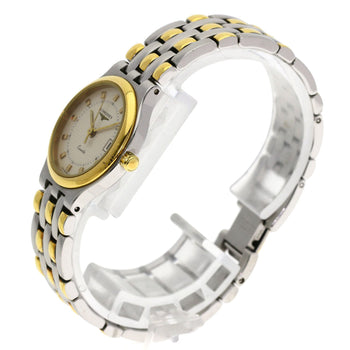 Longines Watches Quartz Stainless Steel Gold Flagship Ivory Dial