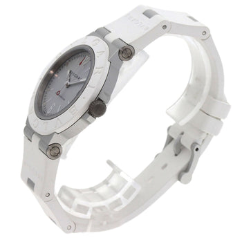 Bvlgari Watches Mechanical Automatic Bb40At Aluminum White Aluminum White White Dial