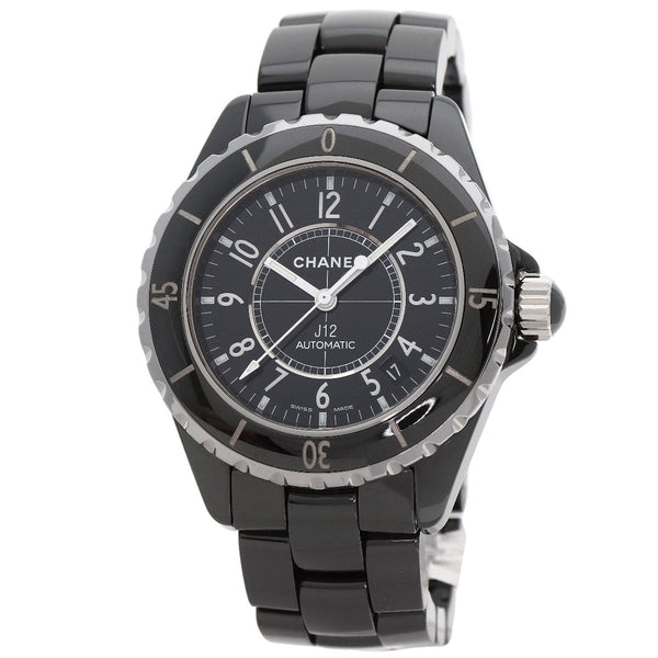 Chanel Watches Mechanical Automatic H0685 Ceramic Black J12 1.5" Black Dial