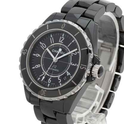 Chanel Watches Mechanical Automatic H0685 Ceramic Black J12 1.5" Black Dial