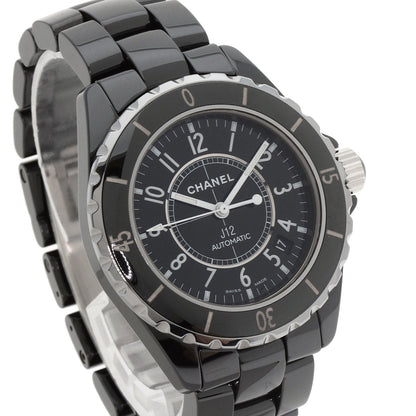 Chanel Watches Mechanical Automatic H0685 Ceramic Black J12 1.5" Black Dial