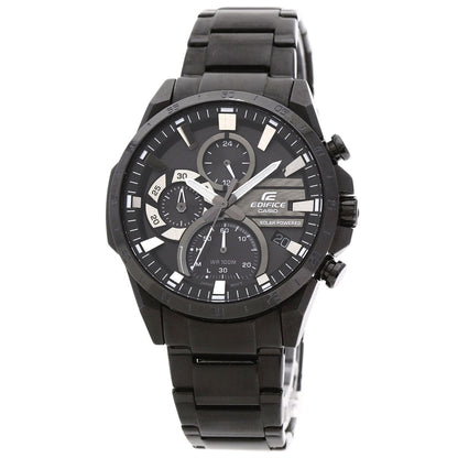 Casio Watches Solar Powered Eqs-940 Stainless Steel Black Edifice Black Dial